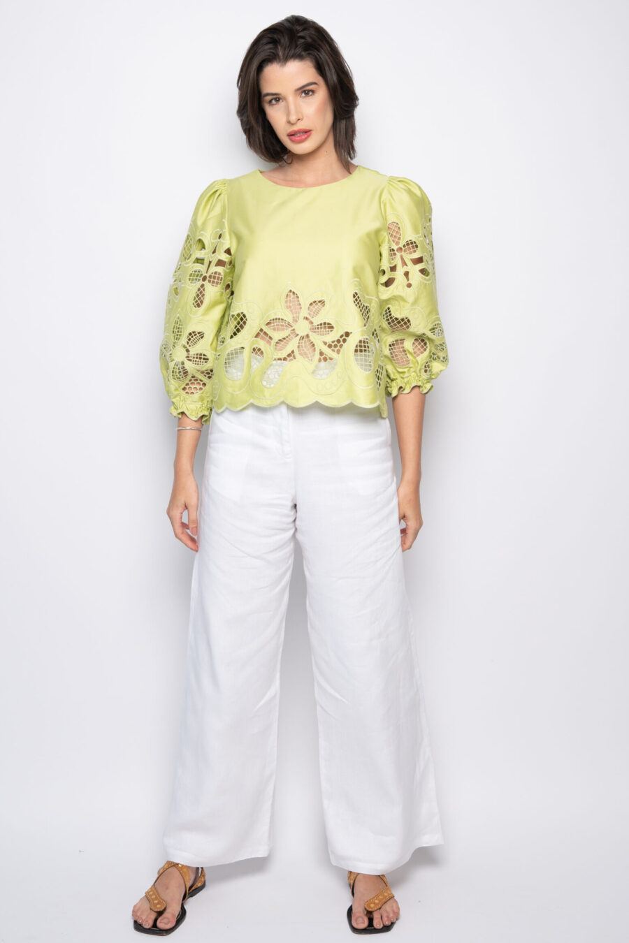 BLUSA AMÉLIA - Verde clorofila