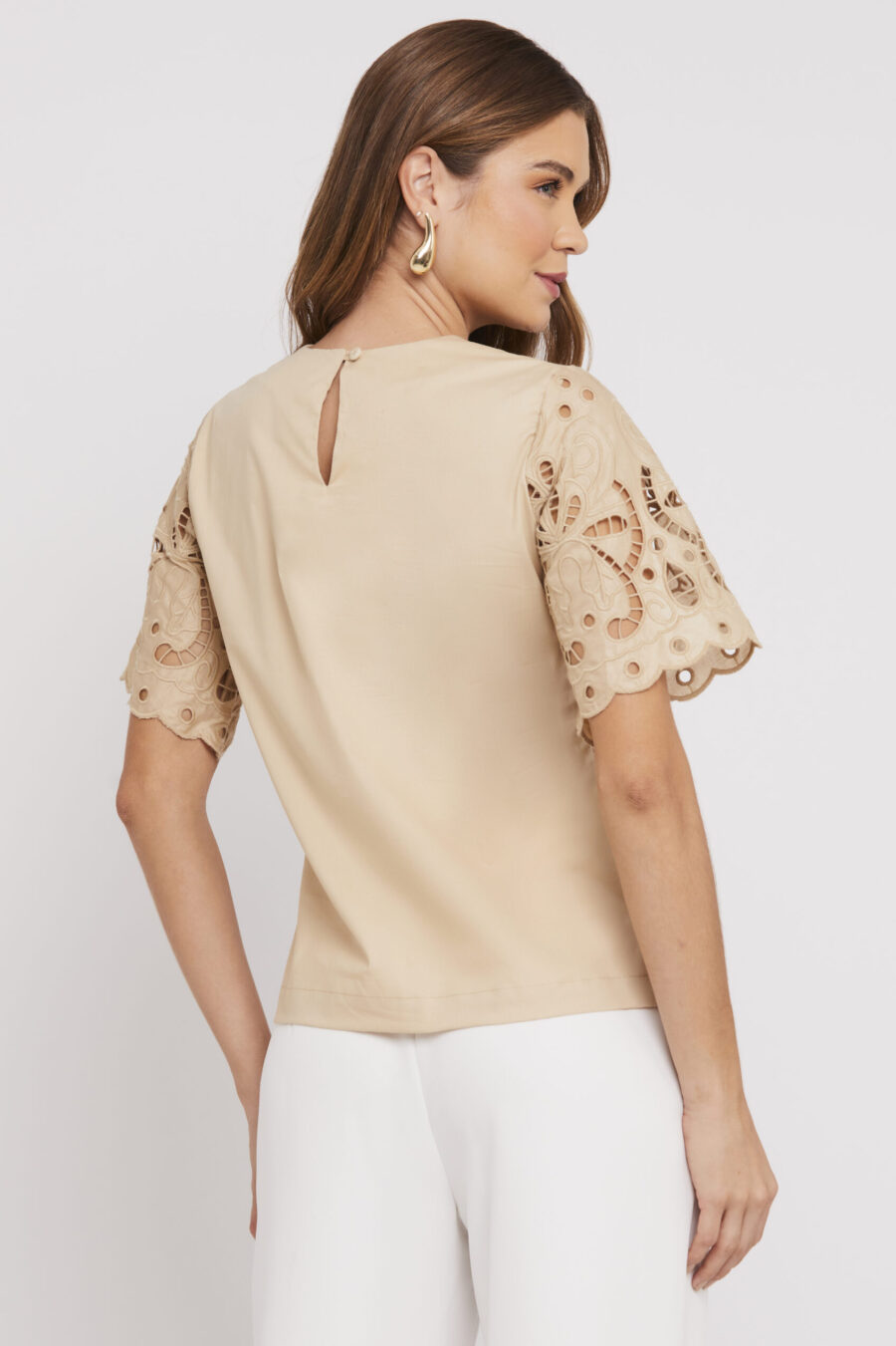 BLUSA CONSUELO - Caqui - Imagem 4