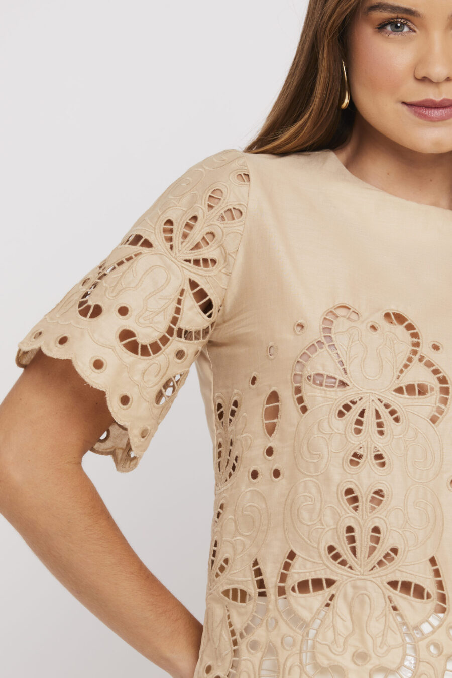 BLUSA CONSUELO - Caqui - Imagem 3