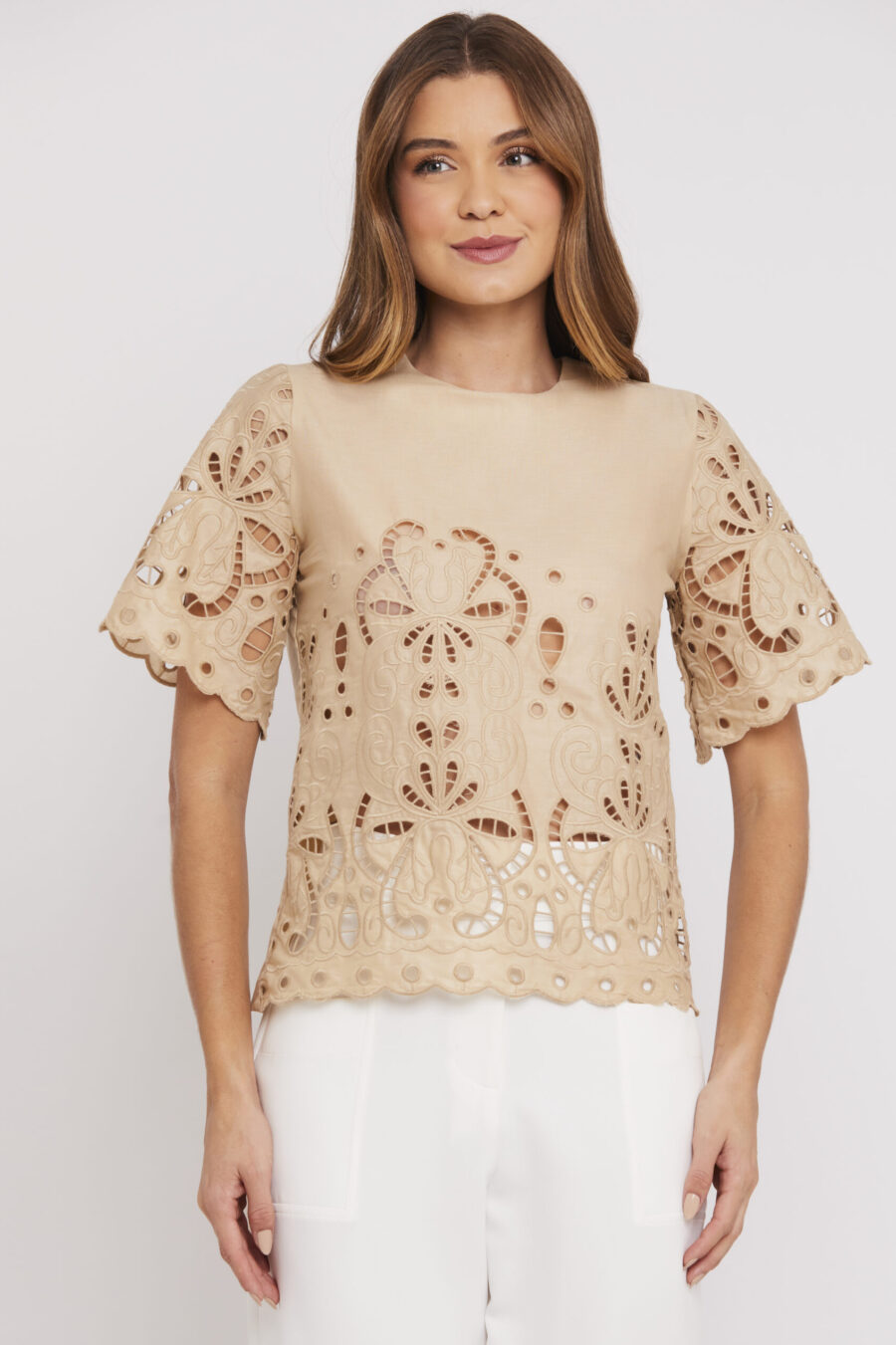 BLUSA CONSUELO - Caqui - Imagem 2