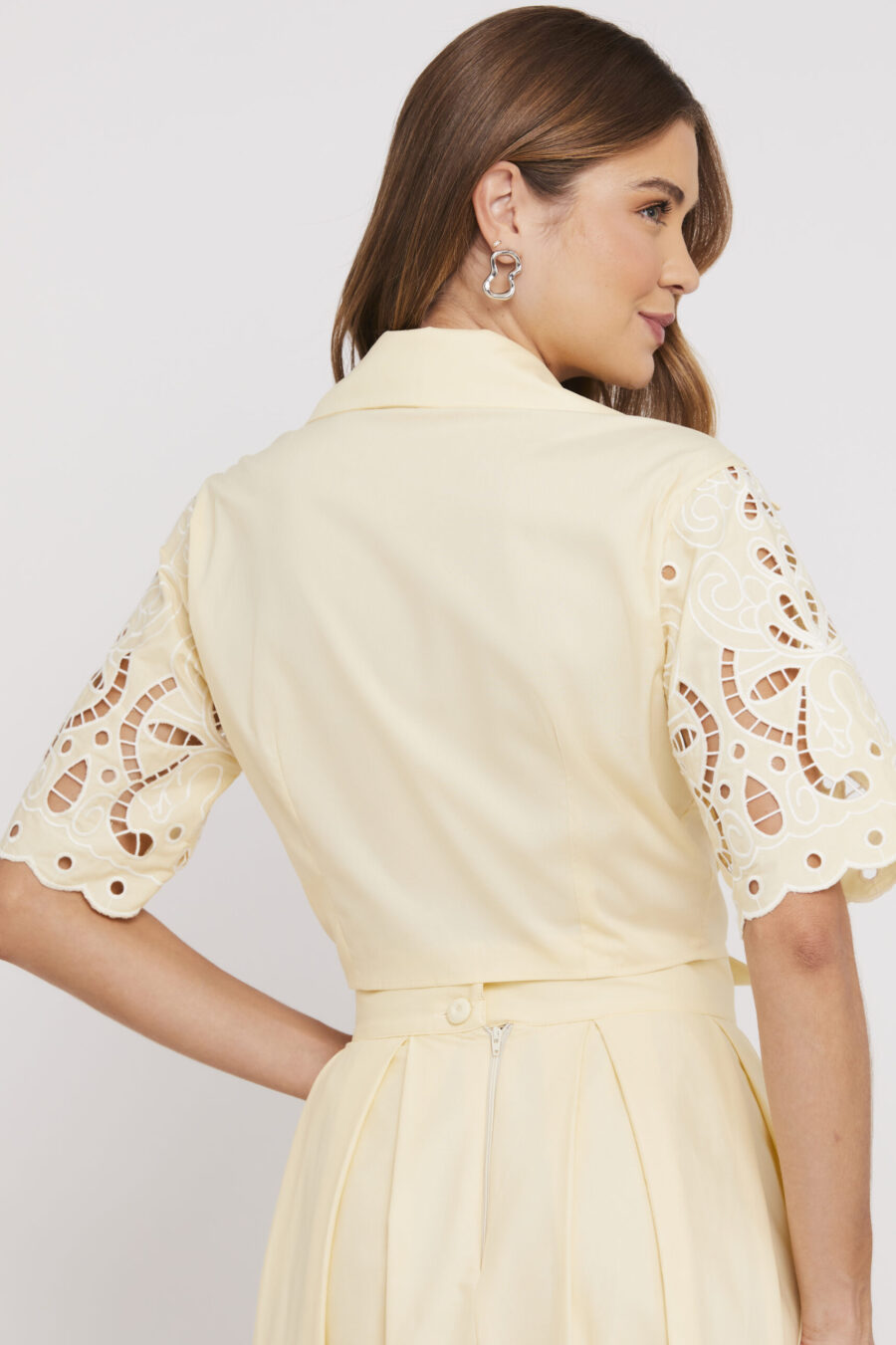 CROPPED MICAELA - Amarelo - Imagem 3