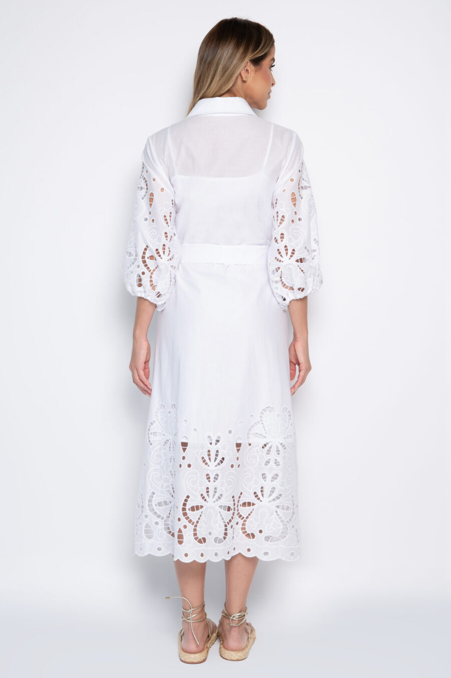 VESTIDO MARGARIDA - Branco - Imagem 4