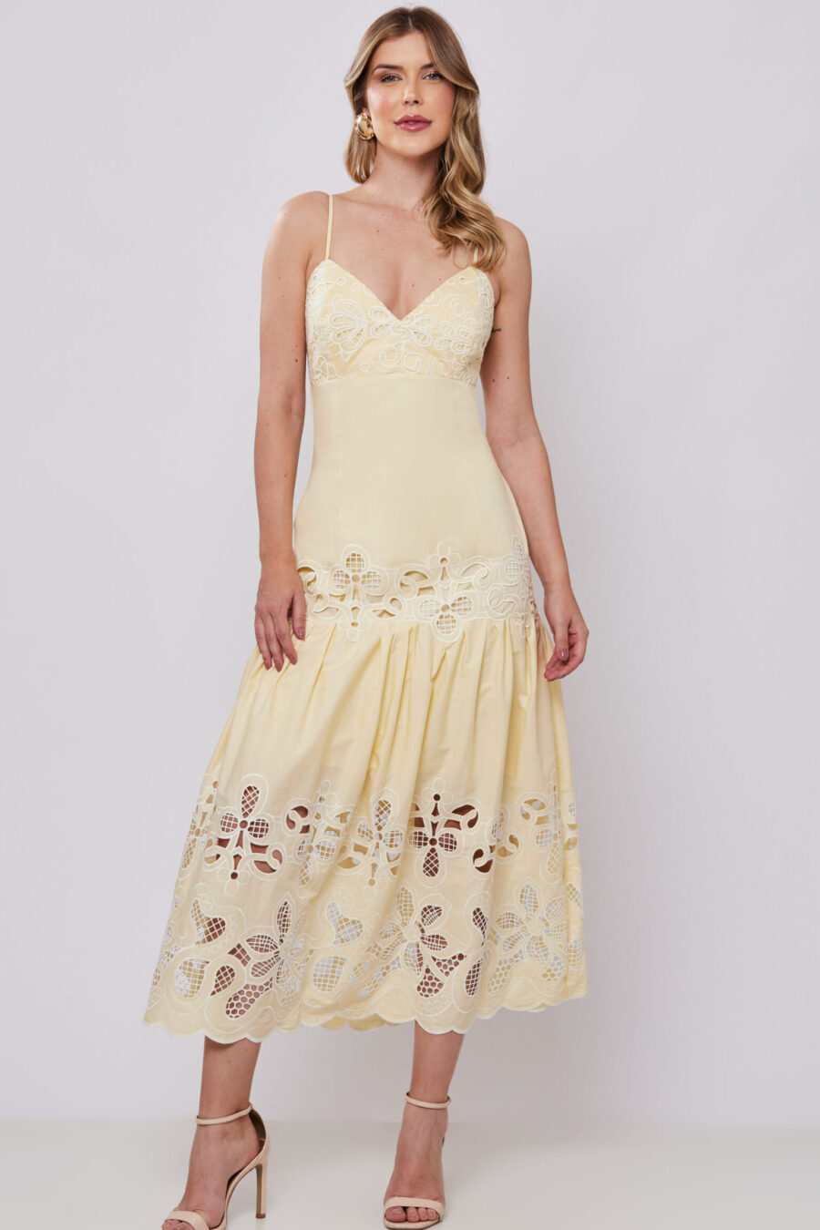 VESTIDO TIANE - Amarelo