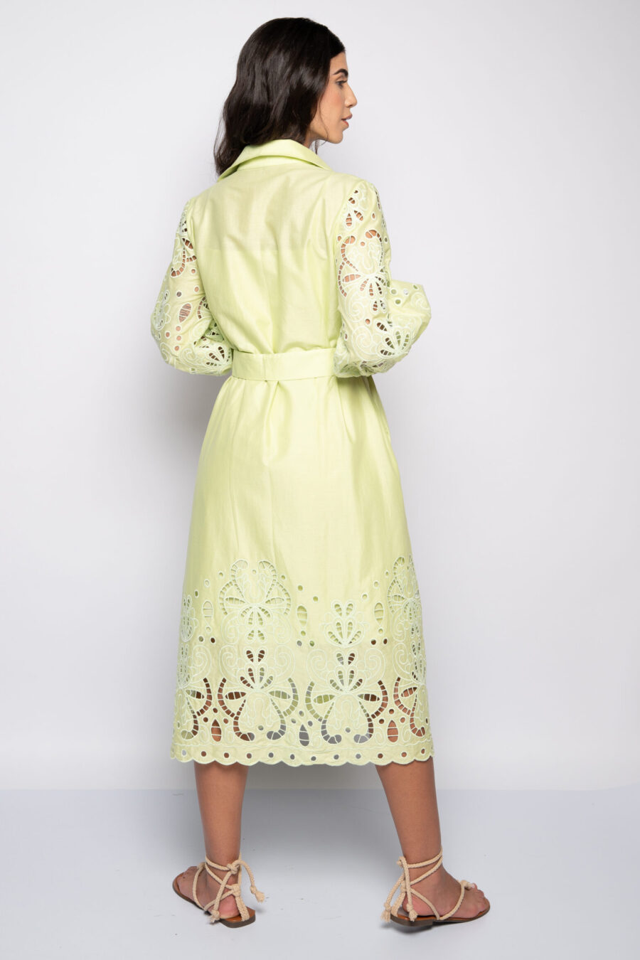 VESTIDO MARGARIDA - Verde - Imagem 5