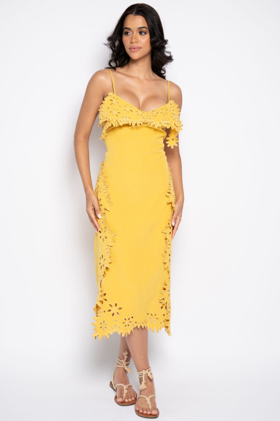 VESTIDO ALANA - Amarelo