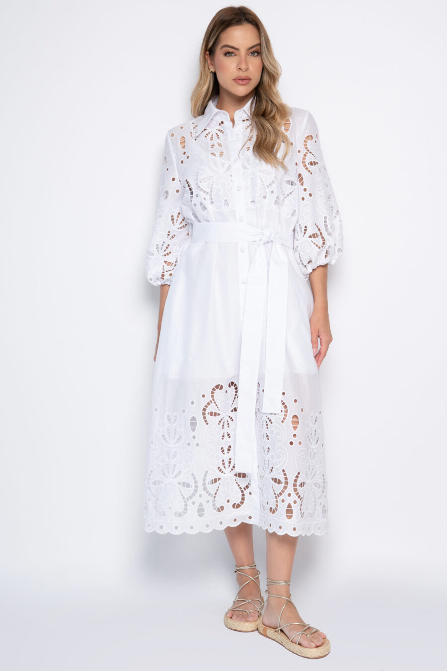 VESTIDO MARGARIDA - Branco