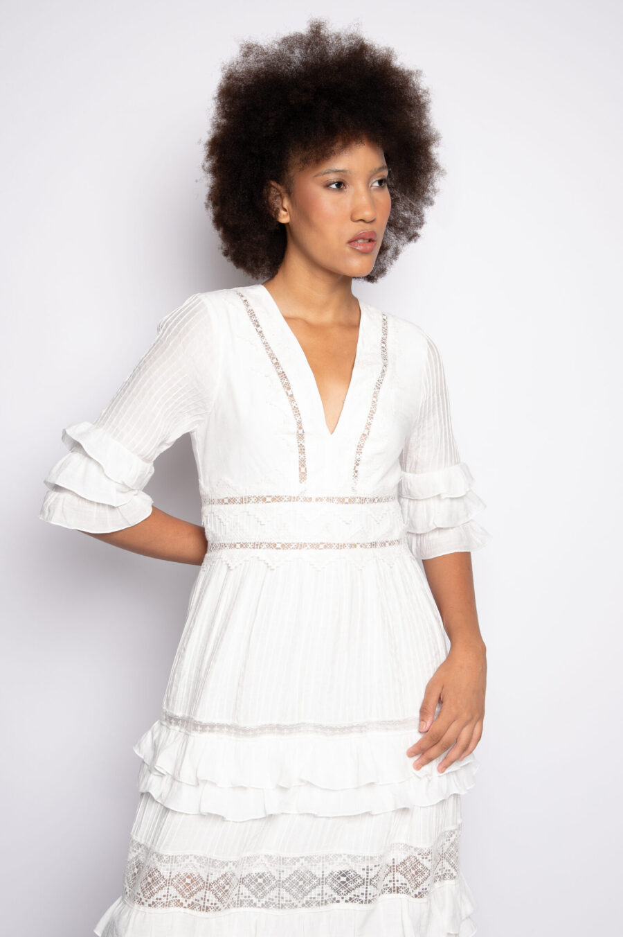 VESTIDO ANINHA- Off White - Imagem 2