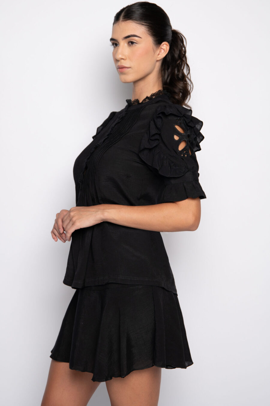 CAMISA VALERIA- Preto - Imagem 4