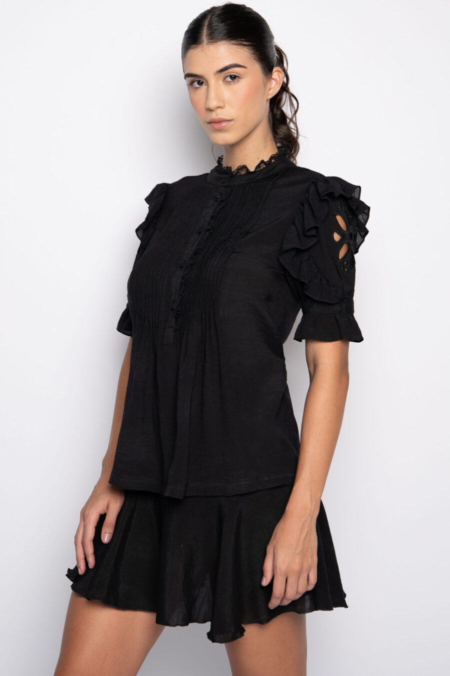 CAMISA VALERIA- Preto - Imagem 2