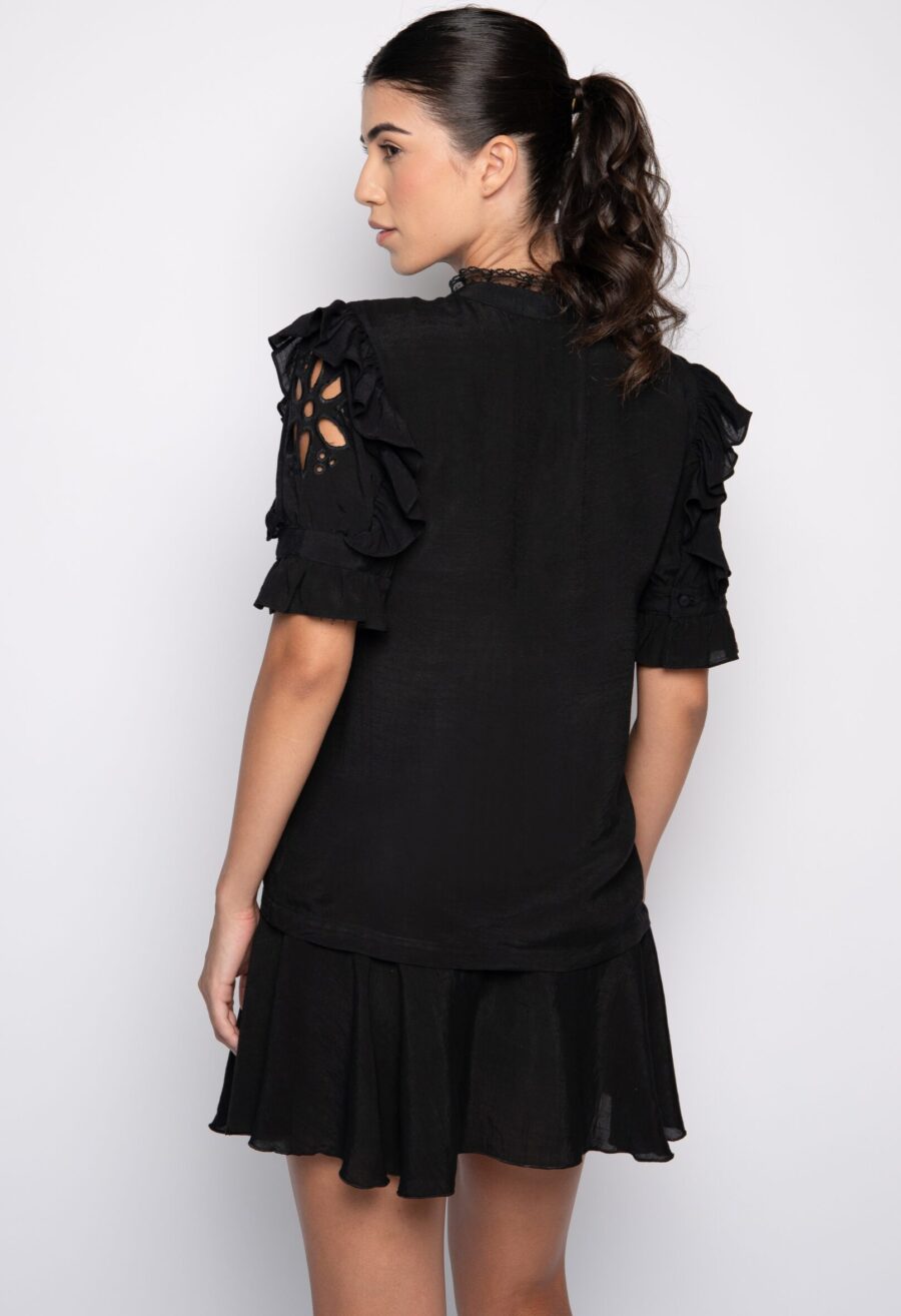 CAMISA VALERIA- Preto - Imagem 3