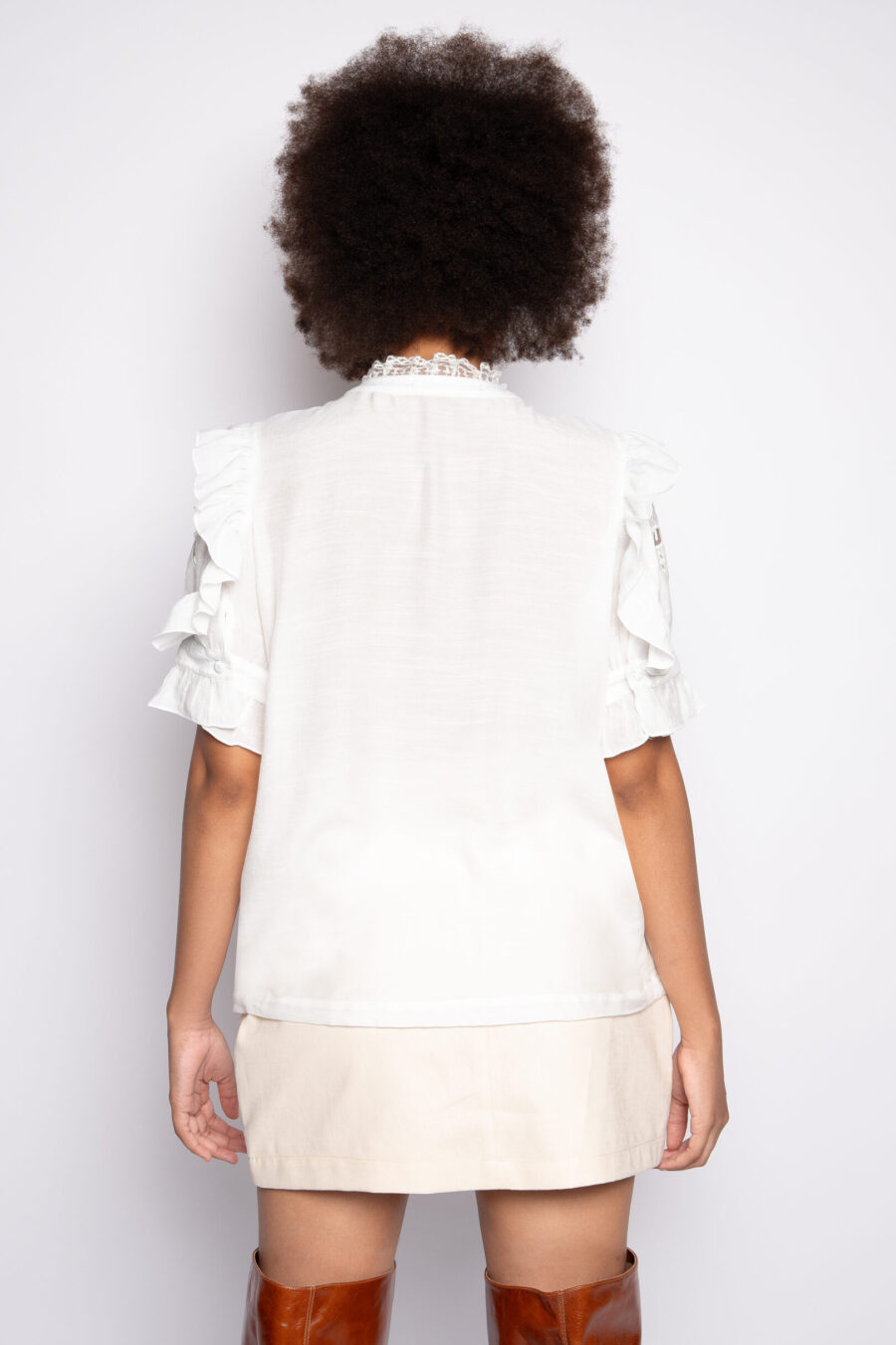 CAMISA VALERIA- Off White - Imagem 4