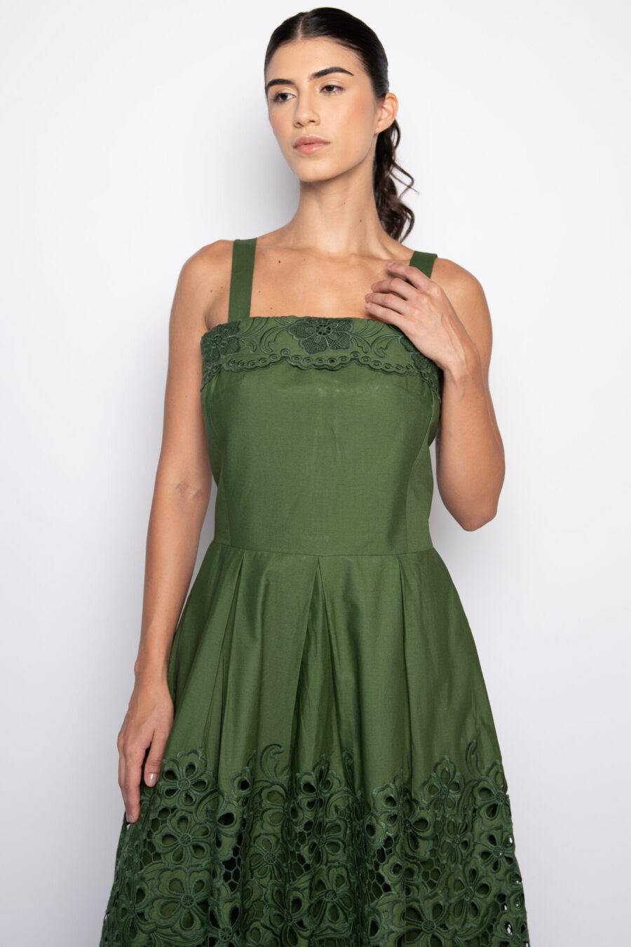 VESTIDO ANDRESSA – Verde - Imagem 3