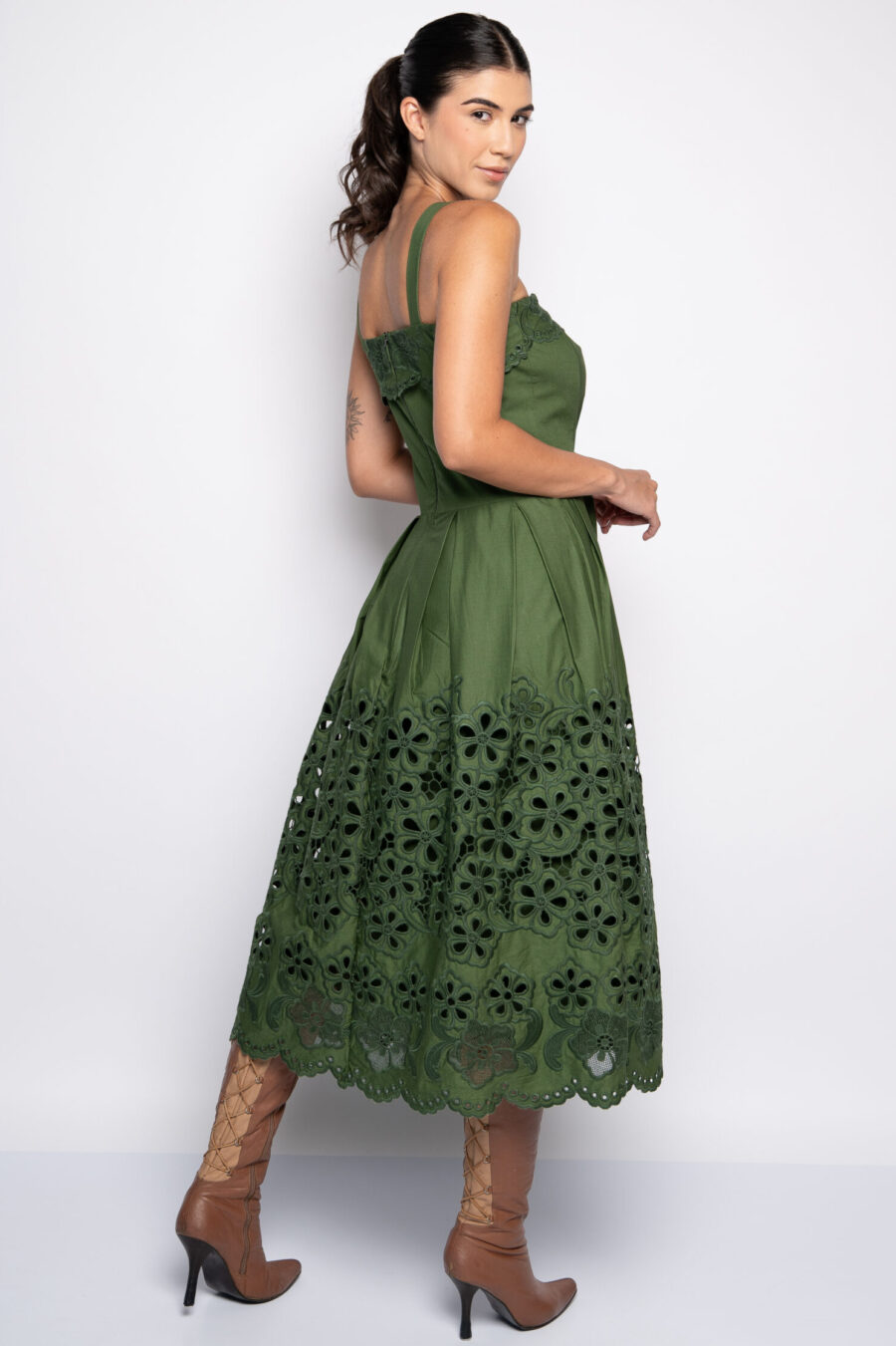 VESTIDO ANDRESSA – Verde - Imagem 2