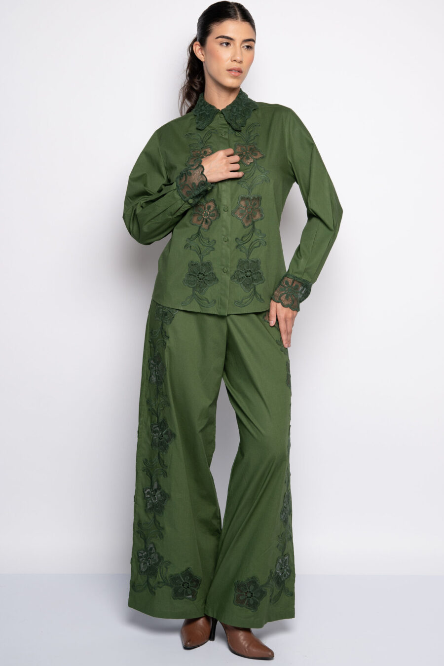 CAMISA ROBERTA- Verde