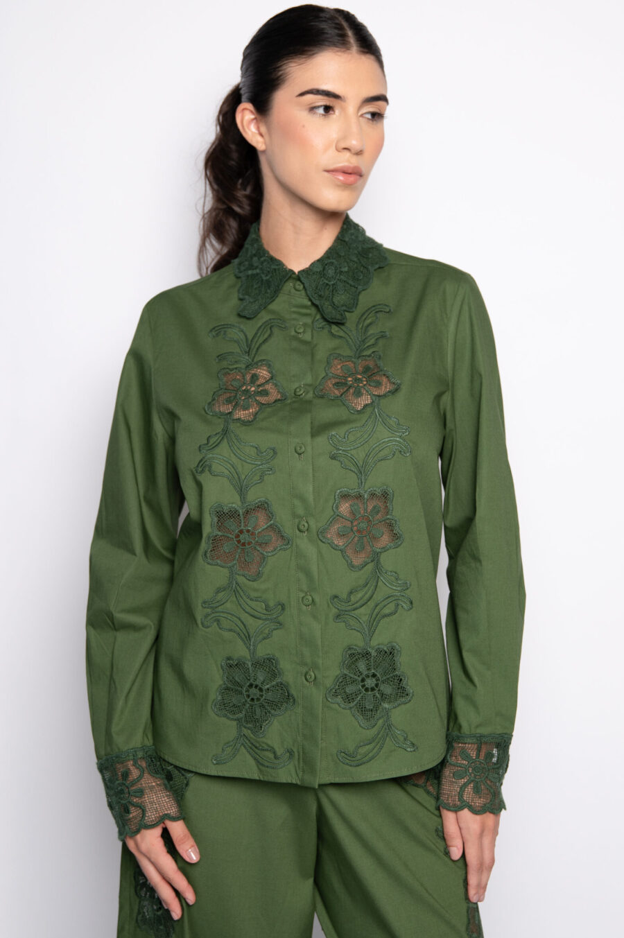 CAMISA ROBERTA- Verde - Imagem 2