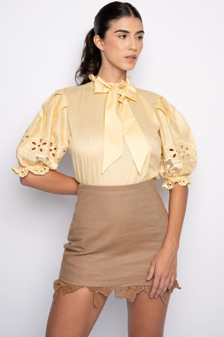 BLUSA RITA- Amarelo - Imagem 2