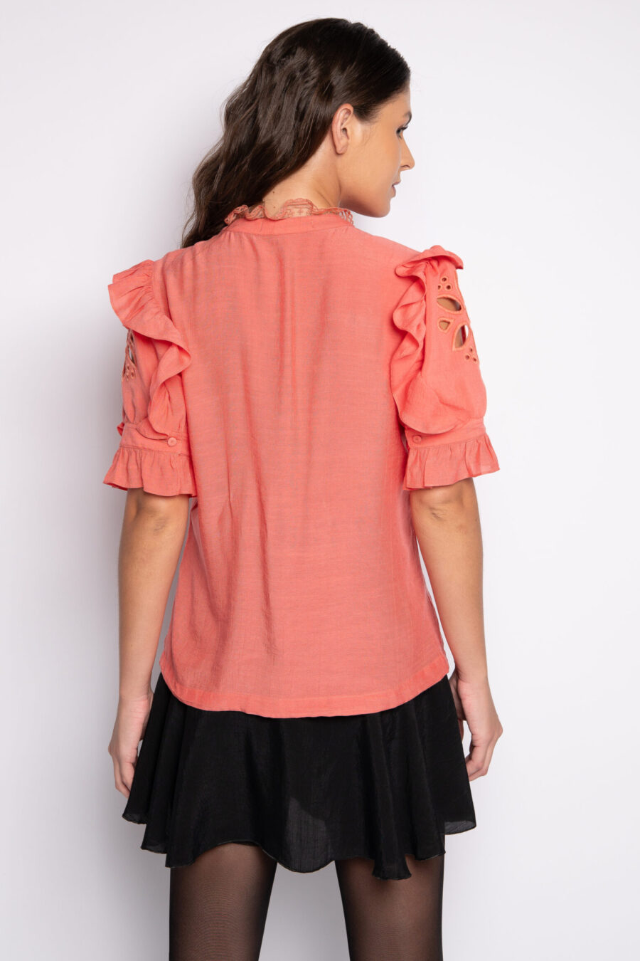 CAMISA VALERIA - CORAL - Imagem 3