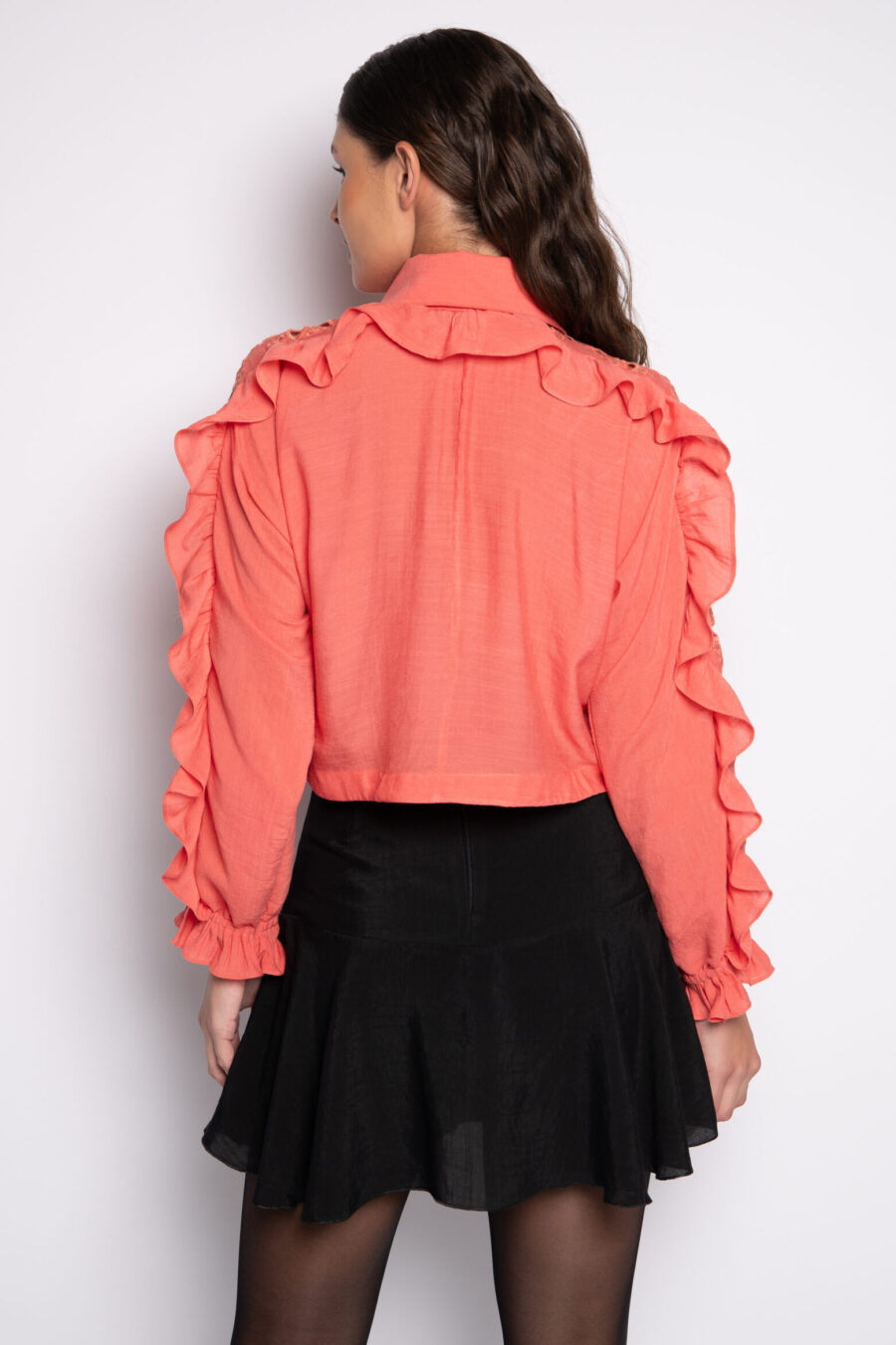 CAMISA SILMARA - Coral - Imagem 3