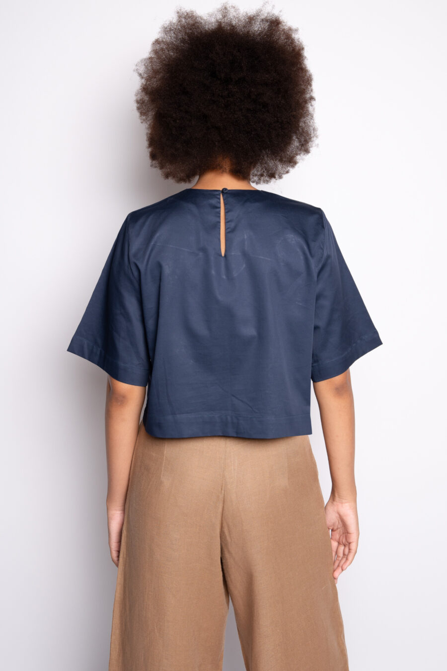 BLUSA FLAVIA- Azul Marinho - Imagem 4