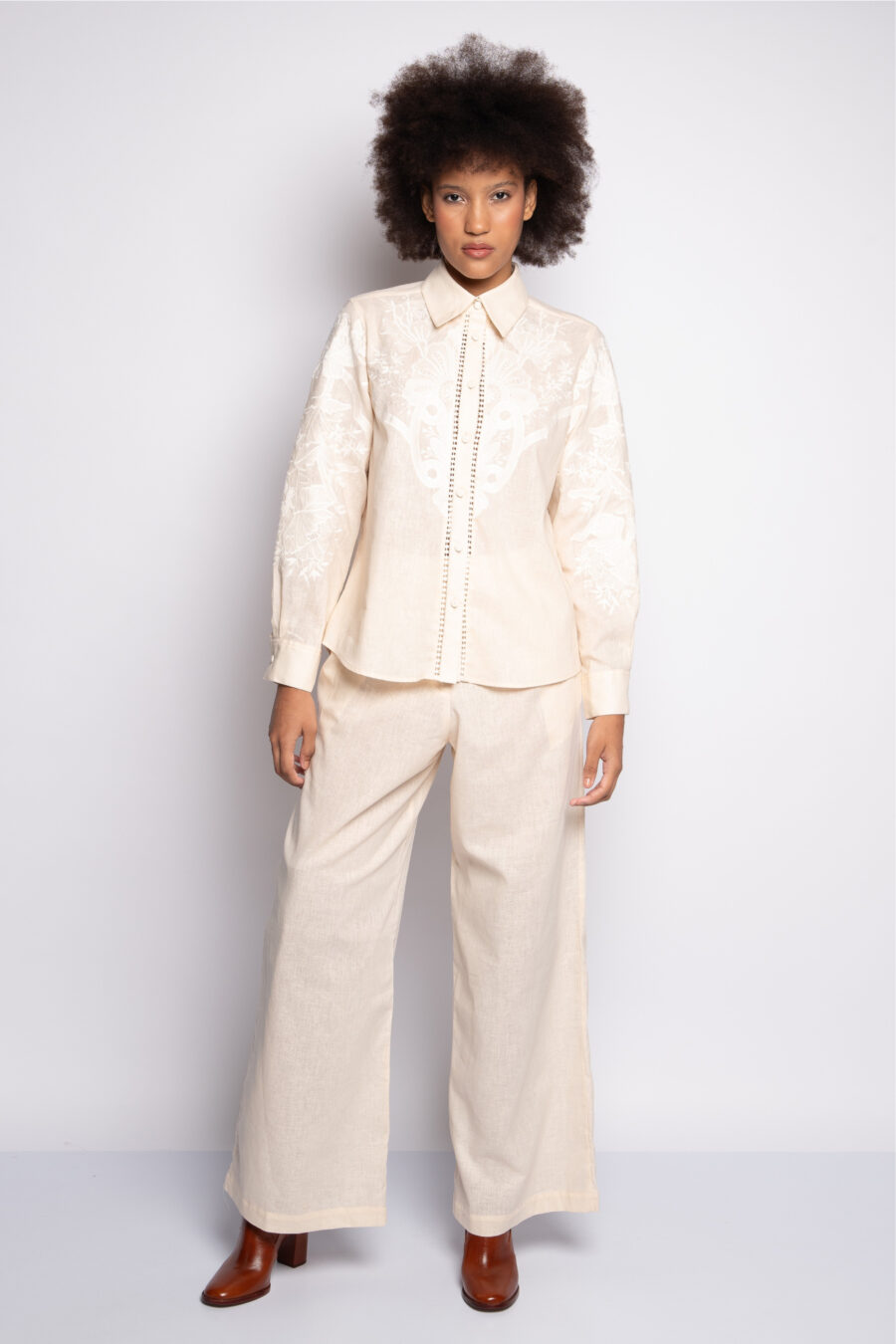 CAMISA RAQUEL - Palmito