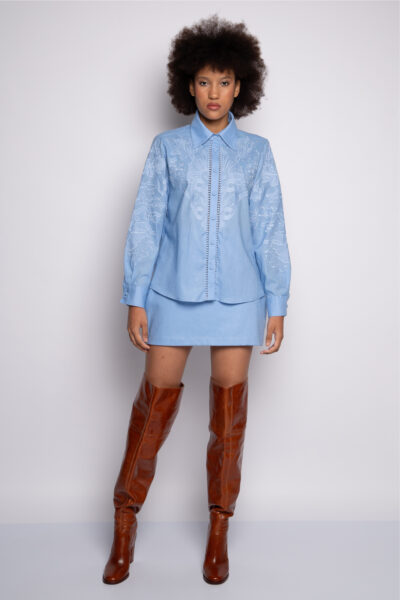 CAMISA RAQUEL - Azul Celeste