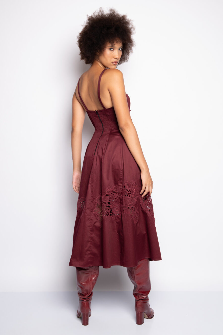 VESTIDO EDUARDA- Cabernet - Imagem 2