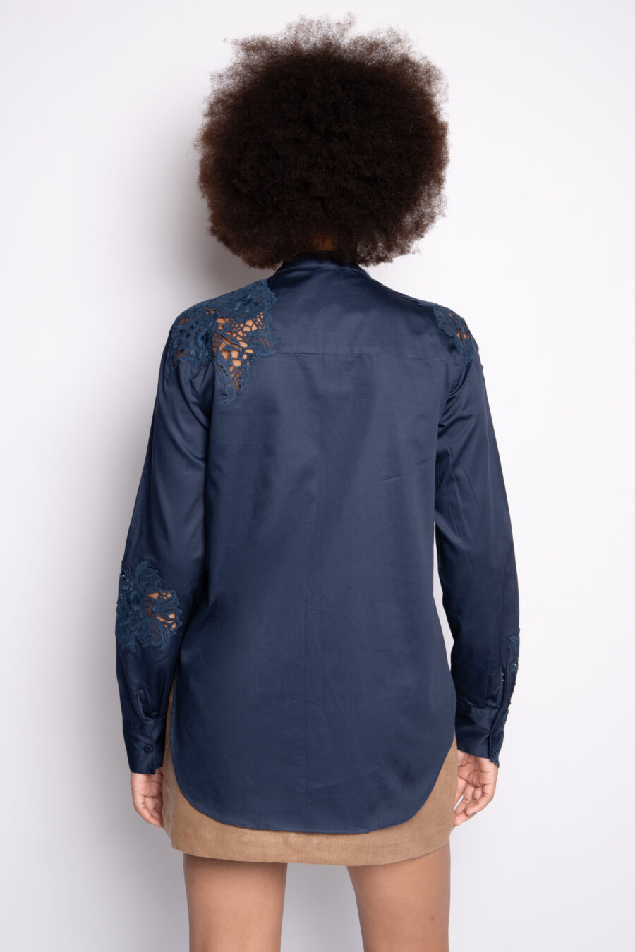 CAMISA EMILY- Azul Marinho - Imagem 3