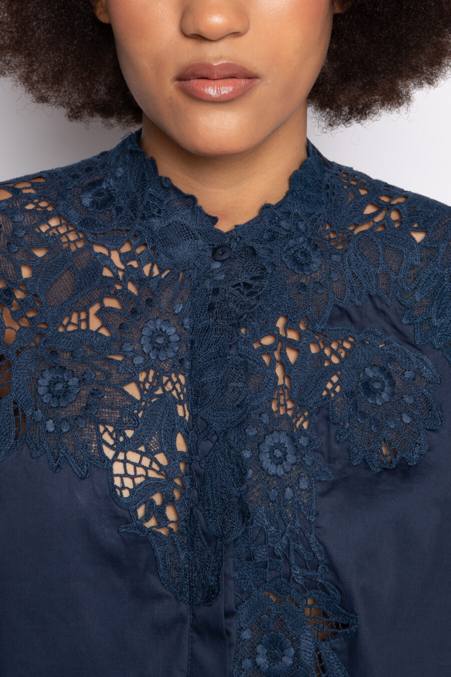 CAMISA EMILY- Azul Marinho - Imagem 4