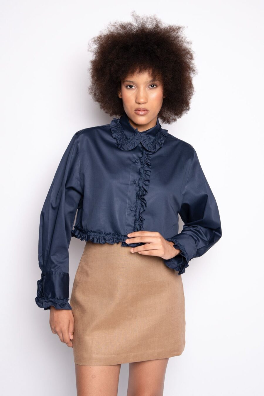 CAMISA TUANE- Azul Marinho - Imagem 2