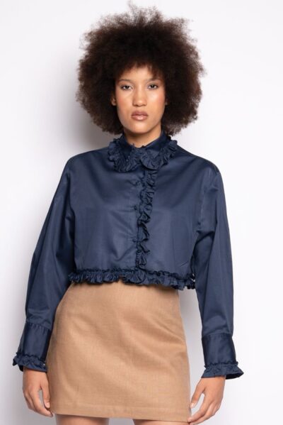 CAMISA TUANE- Azul Marinho