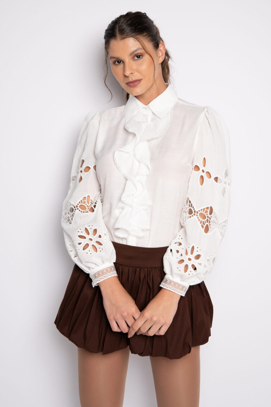 CAMISA LIGIA - OFF WHITE - Imagem 2