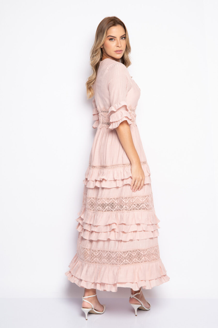 Vestido midi boho - ANINHA - Imagem 2