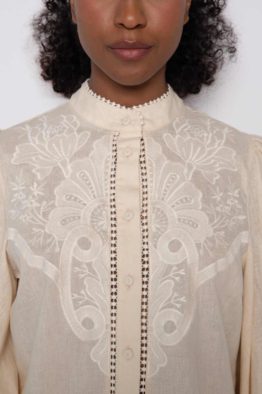 CAMISA ZÉLIA - Palmito - Imagem 4
